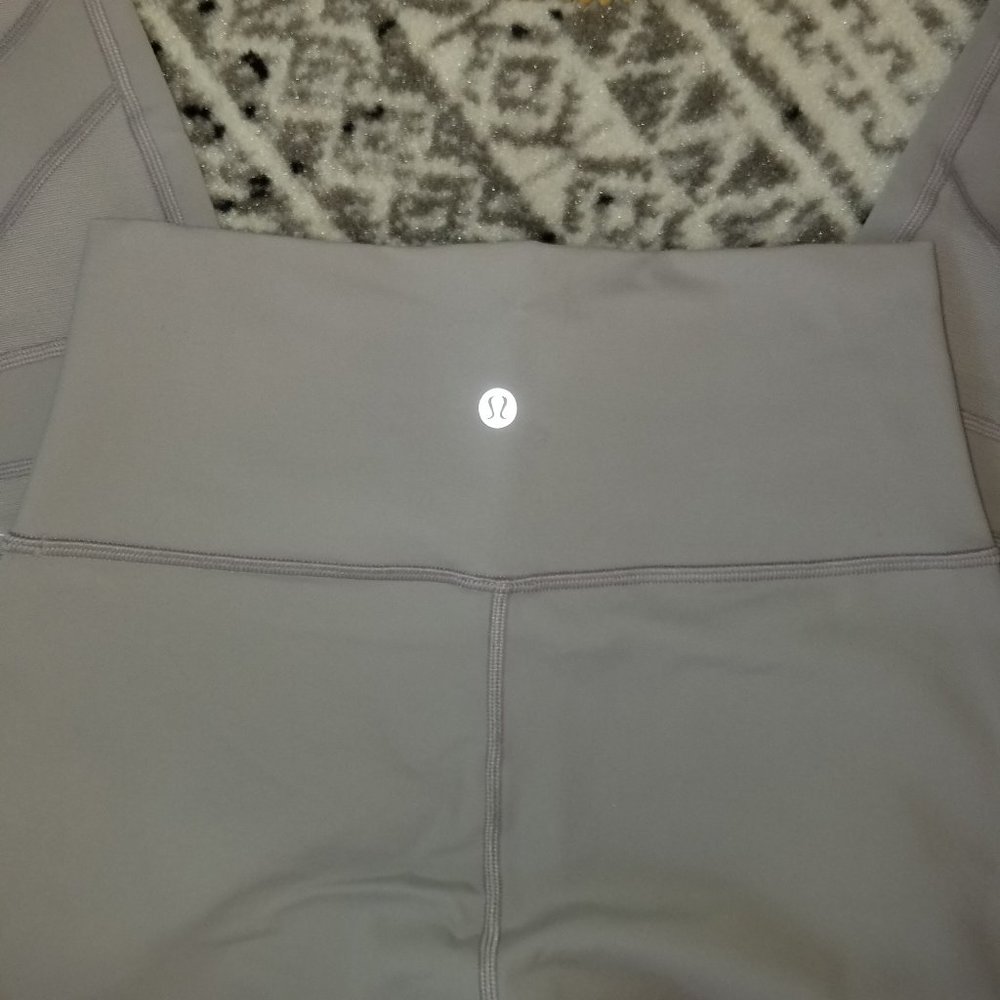 NWT Lululemon Wunder Under Tech Mesh Dark Chrome 6 - Picture 3 of 10